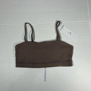 Chic Brown Sports Bra